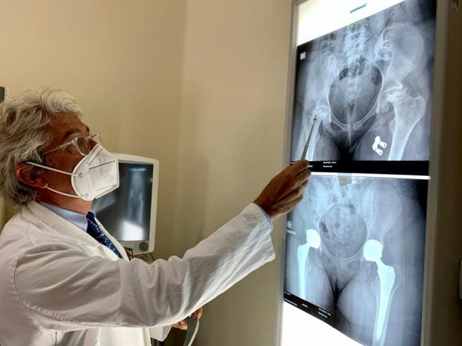 Operata alle anche 14enne affetta da osteonecrosi
