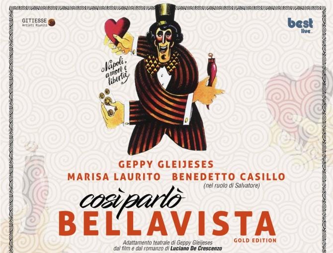 Geppy Glijeses e Marisa Laurito in ‘Così parlò Bellavista’