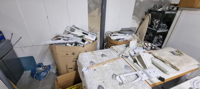 Bari, scoperto deposito irregolare di elettrodomestici