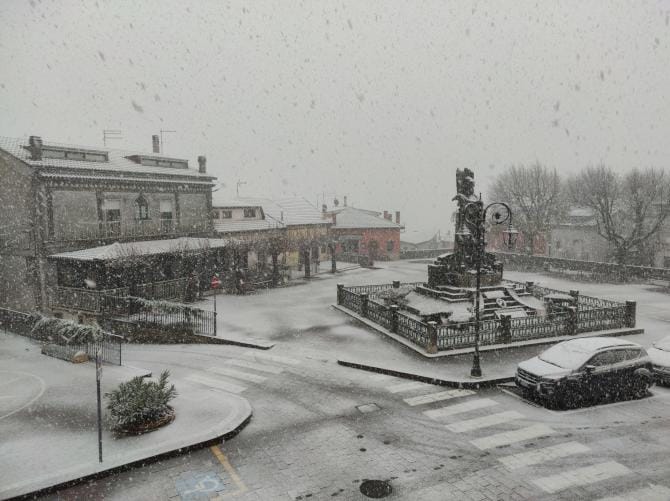 Torna la neve in Puglia: primi fiocchi nel foggiano