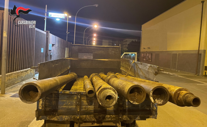 Mola di Bari, rubano materiale per 15mila euro in un’azienda. Ai domiciliari due baresi