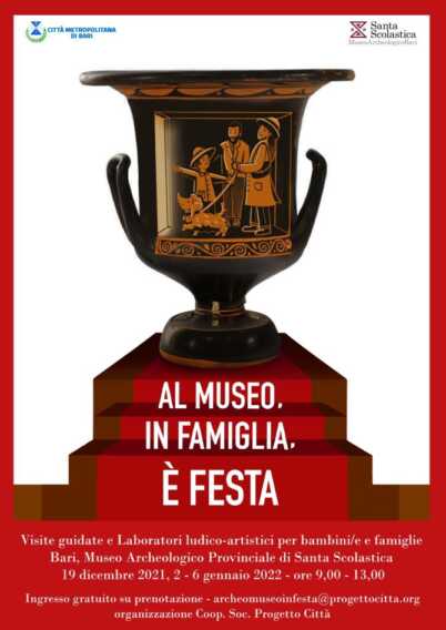 Bari, Natale in Pinacoteca e al Museo archeologico Bari, Natale in Pinacoteca e al Museo archeologico
