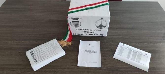 Cellamare, eletto il Consiglio comunale dei ragazzi e delle ragazze