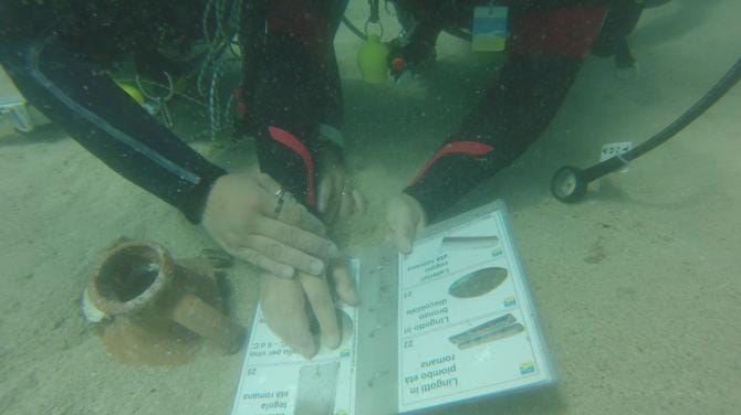 Taranto, l’archeologia subacquea svela i suoi segreti ai non vedenti