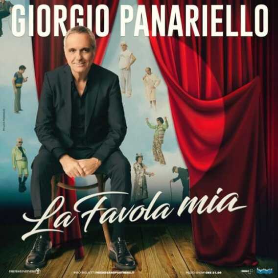 Giorgio Panariello arriva in Puglia con “La favola mia”