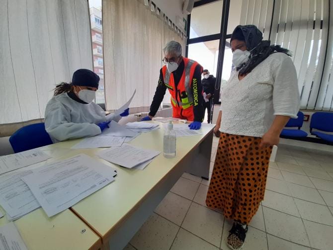 Japigia, giornata di vaccini per famiglie rom e cittadini vulnerabili