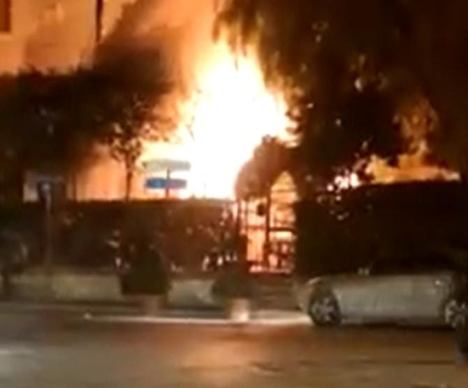 San Severo, incendio distrugge ristorante “A chiang” – VIDEO