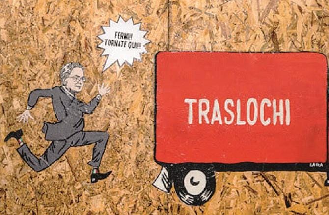 Mattarella riparte fra murales e doni