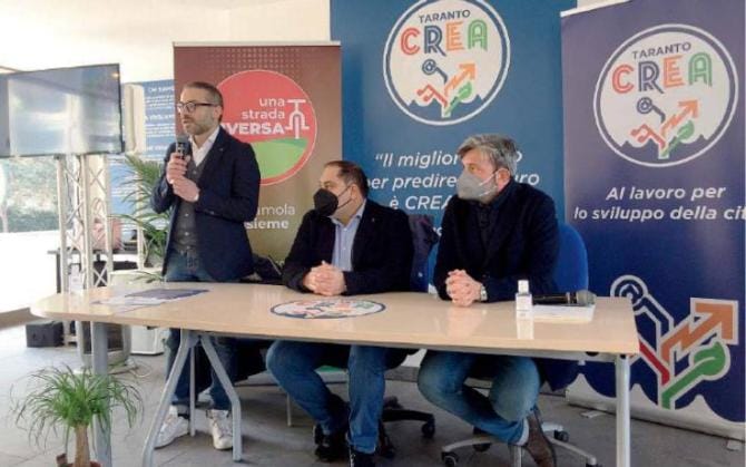 «Si chiamerà Ecosistema Taranto 2022», Melucci svela il nome della sua coalizione