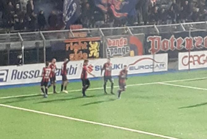 Tre punti d’oro per il Potenza: schiacciata la Vibonese