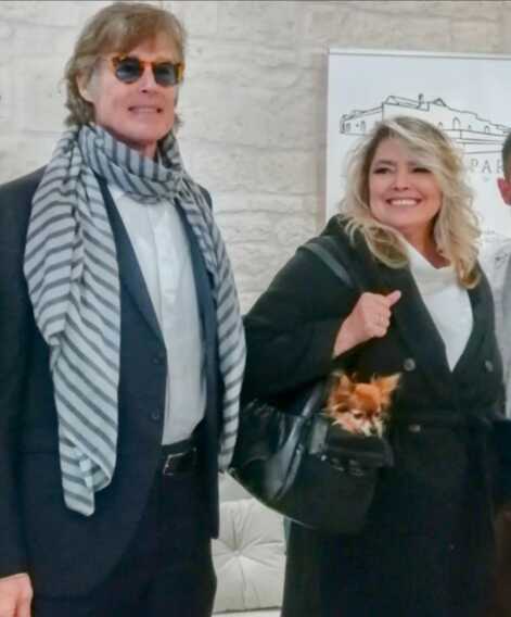 Appuntamento mondano con Ronn Moss alla Masseria Paretano sul Canale di Pirro