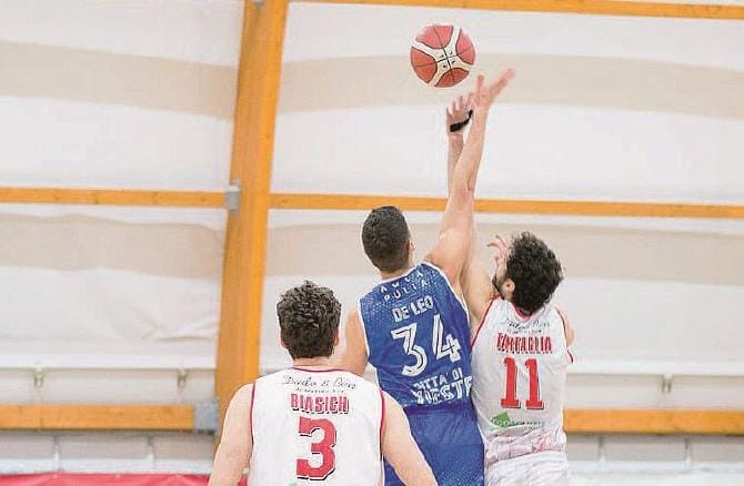 Cj Taranto, riscatto immediato. Il Castellaneta cade in casa col Vieste