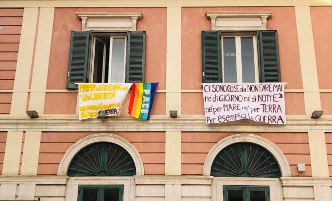 Bisceglie, il messaggio di pace ignorato e rimosso dal Comune