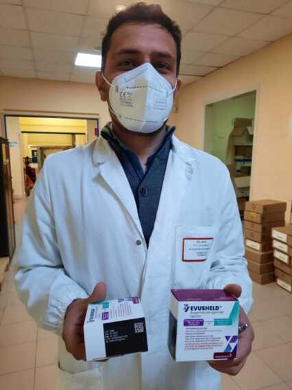 Consegnate alla farmacia del “Di Venere” le prime 600 confezioni del nuovo farmaco anti-Covid