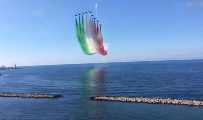 Bari, tornano le Frecce Tricolori per San Nicola. Previste altre tre tappe pugliesi