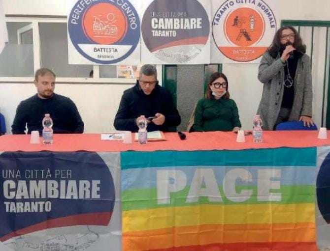 L’ex operaio Ilva candidato a Taranto: «Finirò al ballottaggio». Nel programma la chiusura della fabbrica