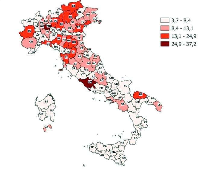 Ecosistemi imprenditoriali. Al Sud promossa solo Bari