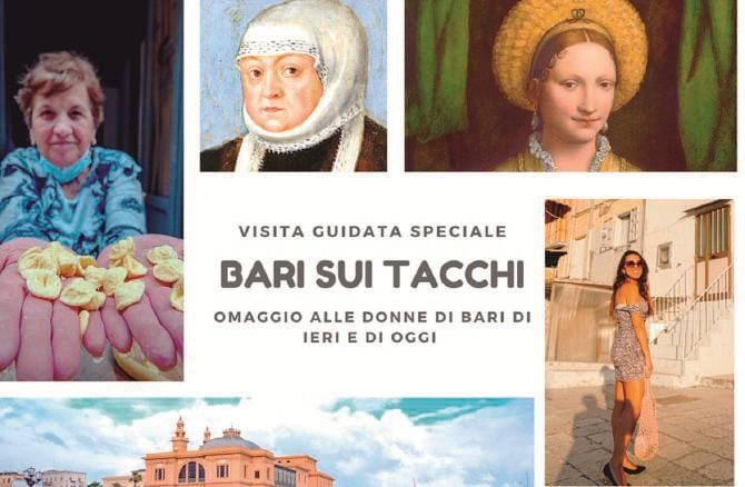 “Bari sui tacchi”, passeggiata tra le donne del passato e del presente