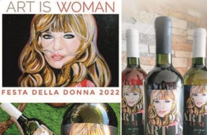 Gioia del Colle, la grande Monica Vitti diventa etichetta per bottiglie di vino