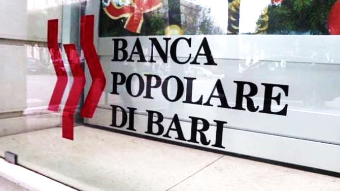 Ostacolo alla vigilanza, Banca popolare di Bari patteggia sanzione pecuniaria per 240mila euro