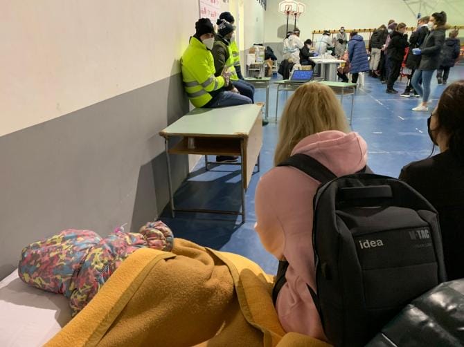 Arrivati nella notte a Peschici un gruppo di profughi dell’Ucraina