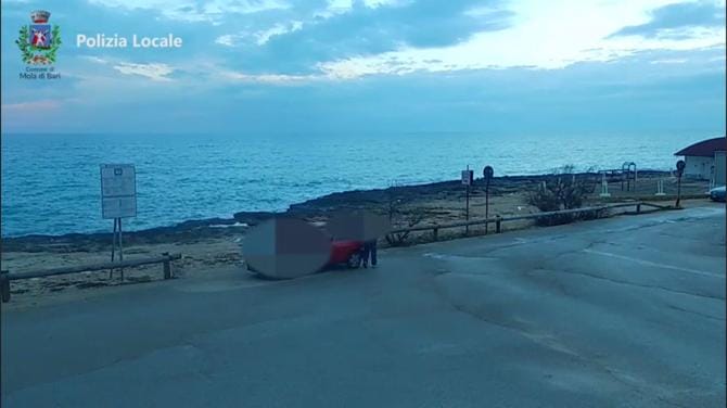Mola di Bari, il “Grande Fratello” inchioda gli incivili