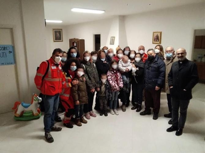 Terlizzi, accolta famiglia ucraina dalla Chiesa di Santa Maria della Stella