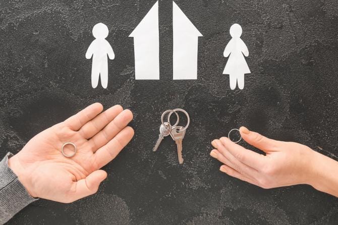 Qual è la convenienza di trasferire un immobile durante la separazione o il divorzio?