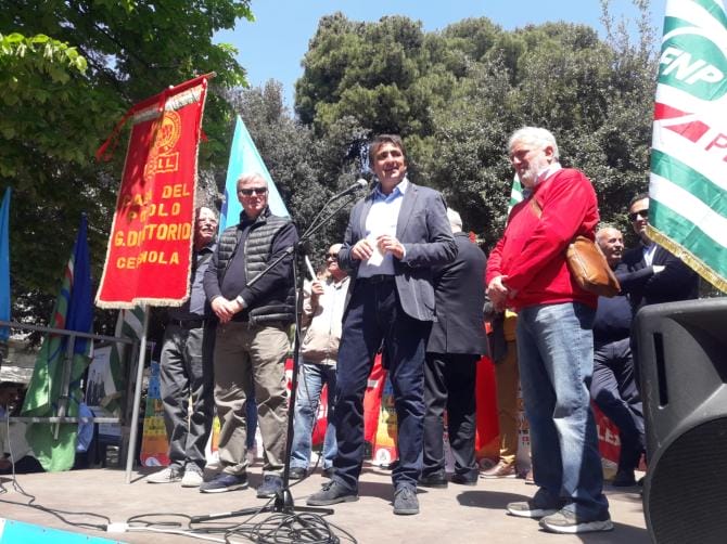 Ritorna il 1° maggio a Cerignola all’insegna della Pace e del Lavoro. Sul palco il segretario della Cgil Puglia
