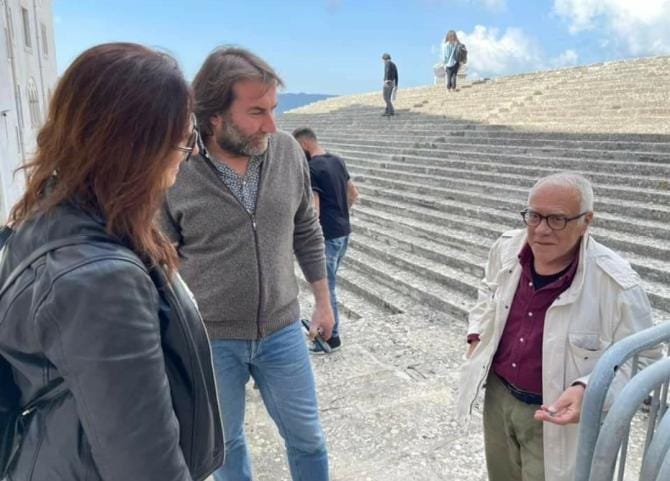 Primo ciak a Monte Sant’Angelo per l’esordio sul set di Mimmo Palladino: via alle riprese di “Inferno”