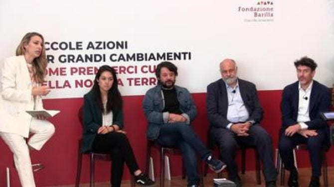 Campagna di Fondazione Barilla per promuovere gesti quotidiani sostenibili