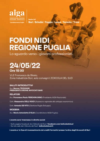 Opportunità per i giovani professionisti con i fondi Nidi della Regione Puglia: il convegno presso L’Edicola del Sud