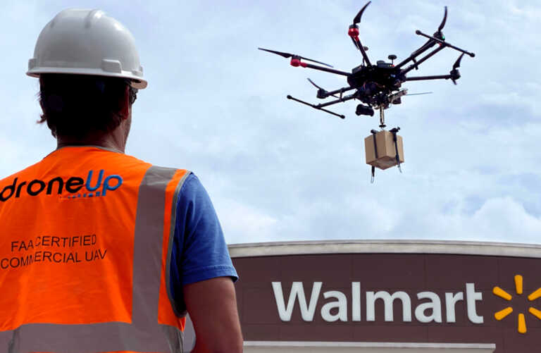 Il piano di Walmart per consegnare un milione di pacchi con i droni