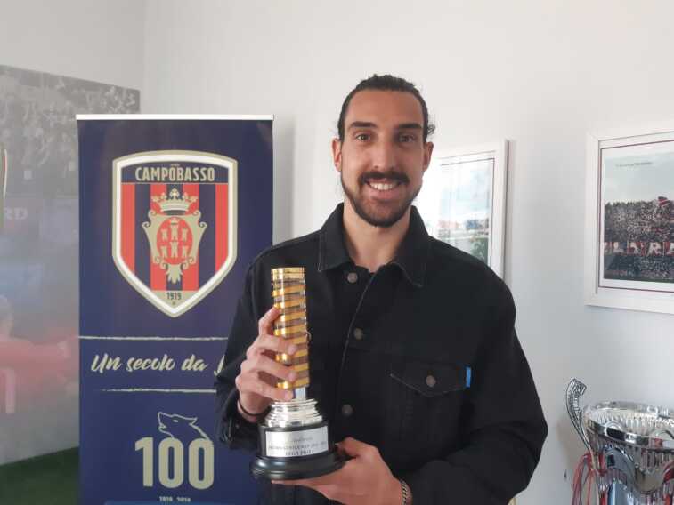 “Restituì” un gol alla Fidelis Andria, il calciatore del Campobasso Magri premiato per la lealtà sportiva
