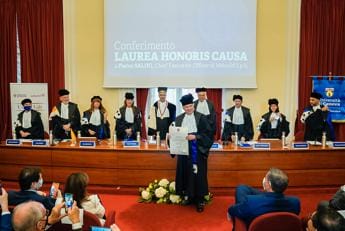 Galleria foto 'Laurea honoris causa in Ingegneria civile a Pietro Salini, ad Webuild' - foto 1