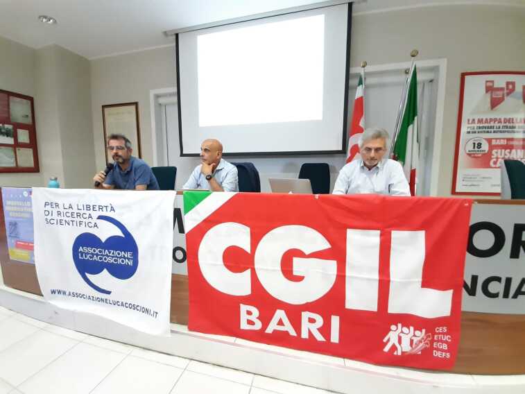 Eutanasia, nella sede della Cgil Bari apre lo sportello “Luca Coscioni”: «Finalità informative»