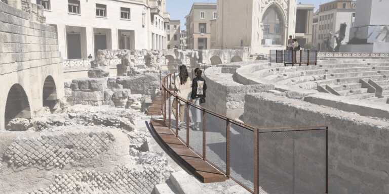Lecce, pronto il progetto di restauro dell’anfiteatro di piazza Sant’Oronzo