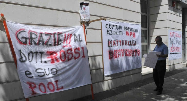 Banca popolare di Bari, azionisti incontrano i vertici: «Si dia seguito ai ristori» – VIDEO