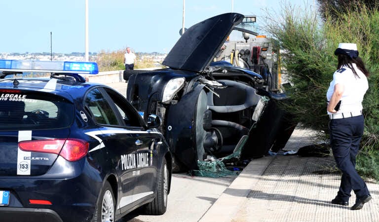 Bari, incidente sul lungomare a San Giorgio: tre i feriti. Uno è grave – VIDEO