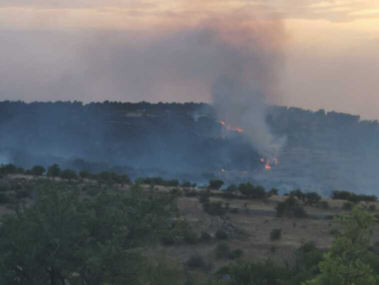 Non si ferma l’incendio a Minervino: bruciati 250 ettari