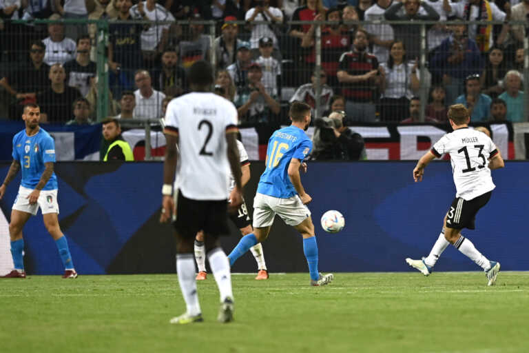 Azzurri travolti a Moenchengladbach, Germania-Italia 5-2