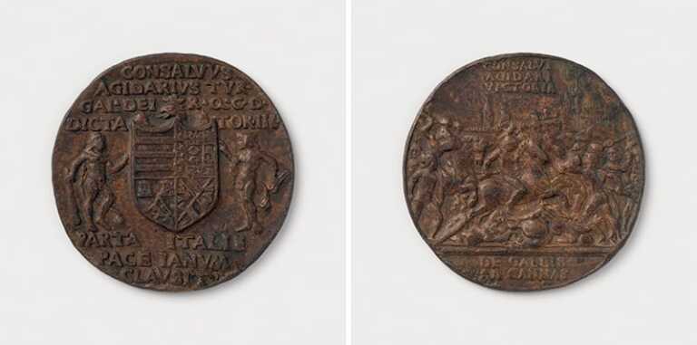 Il museo di Amsterdam pubblica online la riproduzione di un medaglia celebrativa della Battaglia di Cerignola