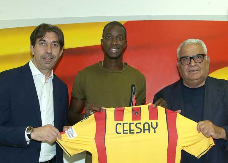 Lecce abbraccia Ceesay: «Qui per migliorare e aiutare la squadra»