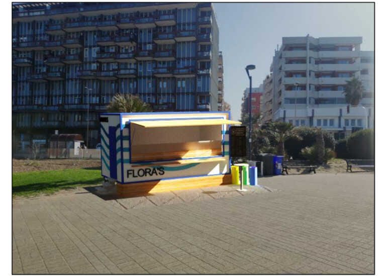 Bari, rimosso il food truck di Pane e pomodoro e multati i gestori: doveva essere in legno