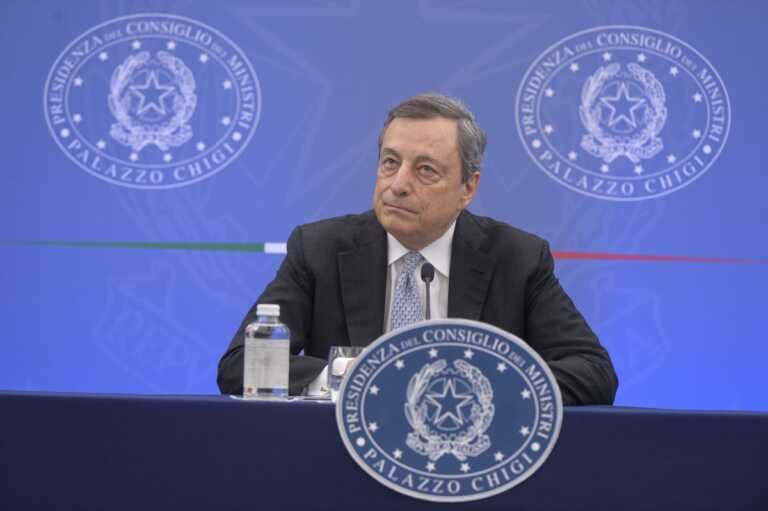 Galleria foto 'Draghi “Il Governo non si fa senza i Cinque Stelle”' - foto 1