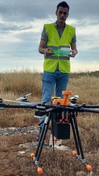 Droni per trasportare materiale sanitario: tra Grottaglie e Manduria i primi test