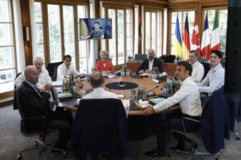 Galleria foto 'G7, seconda giornata: Zelensky in collegamento' - foto 1