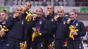 Galleria foto 'Giochi del Mediterraneo, ‘Fate’ d’oro: “Siamo squadra unita’' - foto 1