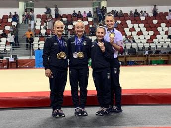 Galleria foto 'Giochi del Mediterraneo, Italia da record nella ginnastica artistica con 6 ori' - foto 1