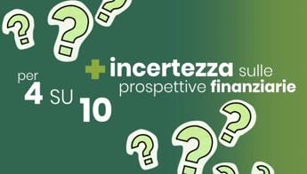 Incertezza finanziaria pesa su italiani, cresce propensione risparmio